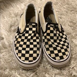 Checker board vans